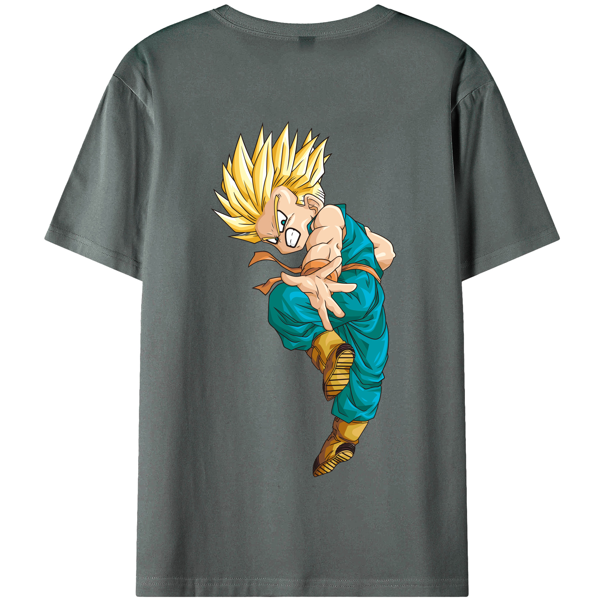 （画像用） ドラゴンボール DRAGON BALL 綿100％半袖Tシャツ（背面プリント）